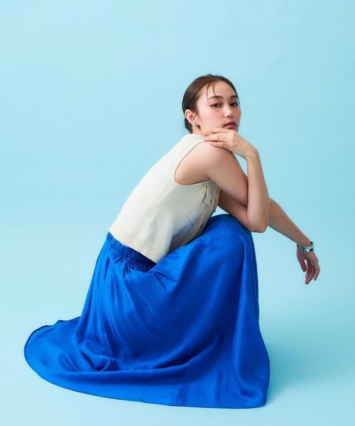 OPAQUE.CLIP / オペーク ドット クリップ ニット・セーター | ダブルポケットニット【洗濯機洗い可】 | 詳細5