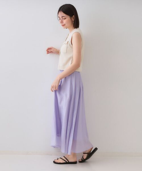 OPAQUE.CLIP / オペーク ドット クリップ ニット・セーター | ダブルポケットニット【洗濯機洗い可】 | 詳細8