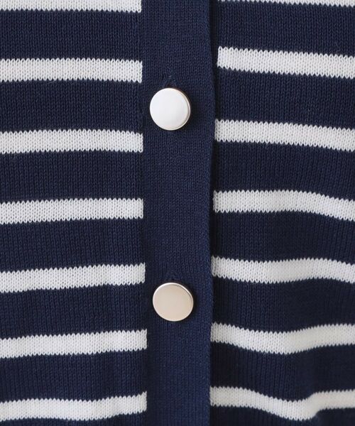 OPAQUE.CLIP / オペーク ドット クリップ ニット・セーター | セーラーカラーボーダーニット【洗濯機洗い可】 | 詳細19