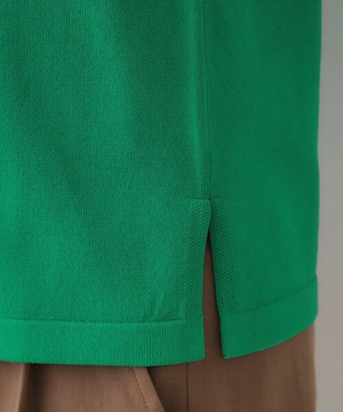 OPAQUE.CLIP / オペーク ドット クリップ ニット・セーター | ラメテープロゴニット【洗濯機洗い可/抗ピル】 | 詳細18