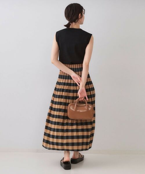 OPAQUE.CLIP / オペーク ドット クリップ ニット・セーター | ラメテープロゴニット【洗濯機洗い可/抗ピル】 | 詳細7