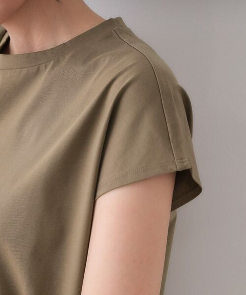 OPAQUE.CLIP / オペーク ドット クリップ カットソー | ショルダーフリルドッキングカットソー【洗濯機洗い可】 | 詳細18