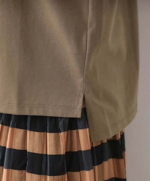 OPAQUE.CLIP / オペーク ドット クリップ カットソー | ショルダーフリルドッキングカットソー【洗濯機洗い可】 | 詳細20