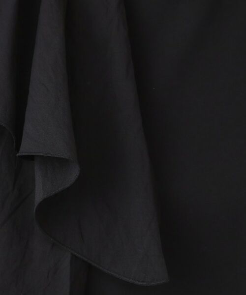 OPAQUE.CLIP / オペーク ドット クリップ カットソー | ショルダーフリルドッキングカットソー【洗濯機洗い可】 | 詳細8