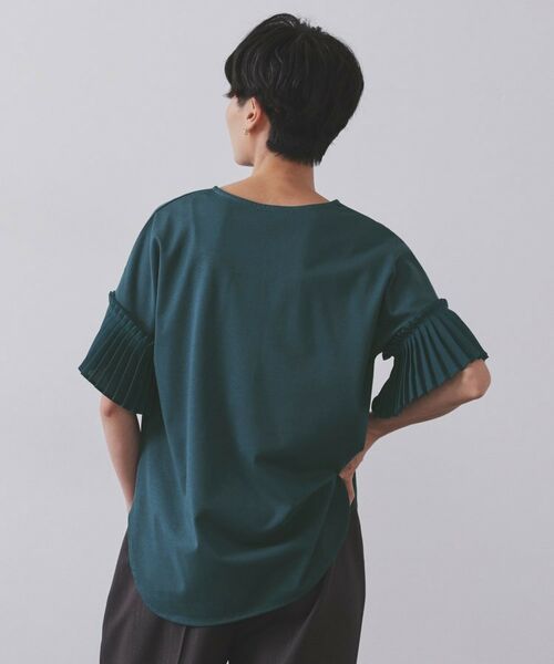 OPAQUE.CLIP / オペーク ドット クリップ カットソー | プリーツスリーブドッキングトップス【洗濯機洗い可】 | 詳細19