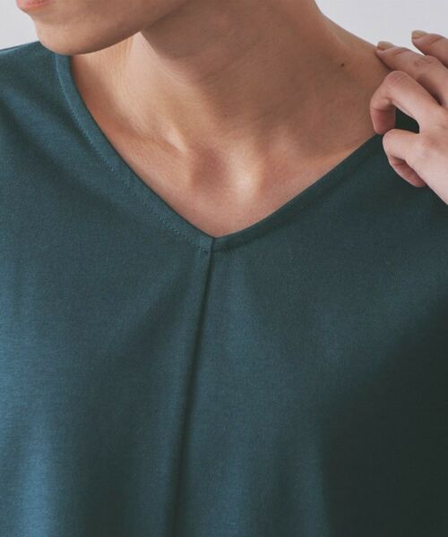 OPAQUE.CLIP / オペーク ドット クリップ カットソー | プリーツスリーブドッキングトップス【洗濯機洗い可】 | 詳細20