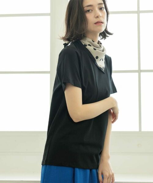 OPAQUE.CLIP / オペーク ドット クリップ Tシャツ | 《5色展開》ベーシックTシャツ【洗濯機洗い可/UV/接触冷感】 | 詳細11