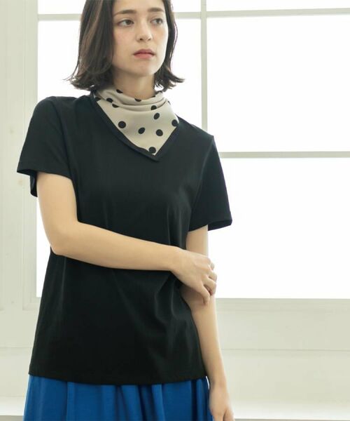 OPAQUE.CLIP / オペーク ドット クリップ Tシャツ | 《5色展開》ベーシックTシャツ【洗濯機洗い可/UV/接触冷感】 | 詳細12