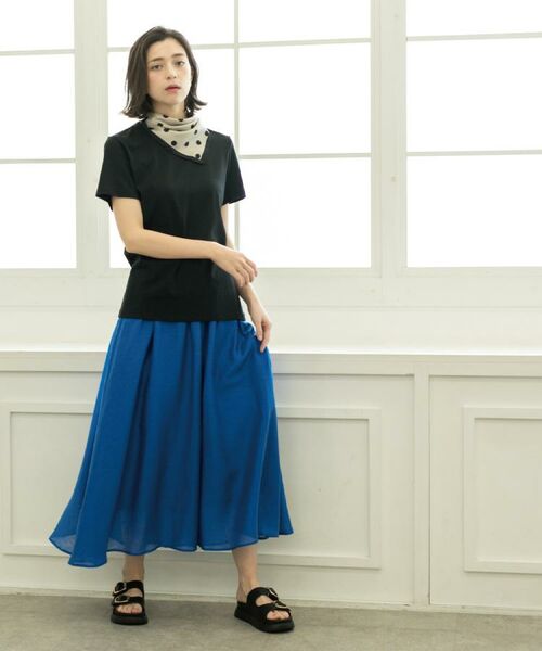 OPAQUE.CLIP / オペーク ドット クリップ Tシャツ | 《5色展開》ベーシックTシャツ【洗濯機洗い可/UV/接触冷感】 | 詳細15