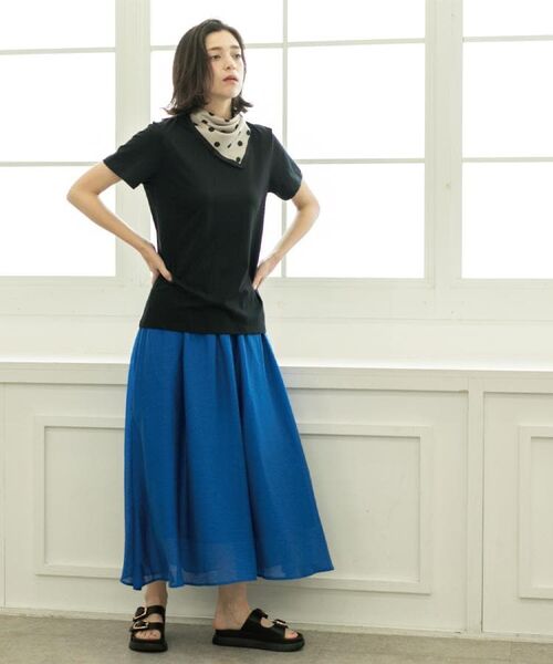 OPAQUE.CLIP / オペーク ドット クリップ Tシャツ | 《5色展開》ベーシックTシャツ【洗濯機洗い可/UV/接触冷感】 | 詳細16