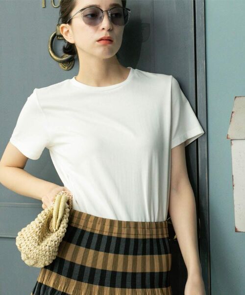 OPAQUE.CLIP / オペーク ドット クリップ Tシャツ | 《5色展開》ベーシックTシャツ【洗濯機洗い可/UV/接触冷感】 | 詳細2