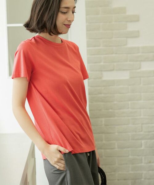 OPAQUE.CLIP / オペーク ドット クリップ Tシャツ | 《5色展開》ベーシックTシャツ【洗濯機洗い可/UV/接触冷感】 | 詳細20