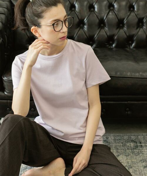 OPAQUE.CLIP / オペーク ドット クリップ Tシャツ | 《5色展開》ベーシックTシャツ【洗濯機洗い可/UV/接触冷感】 | 詳細25