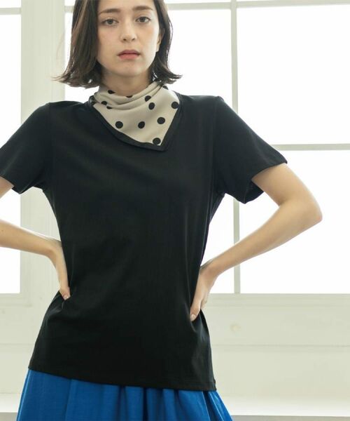 OPAQUE.CLIP / オペーク ドット クリップ Tシャツ | 《5色展開》ベーシックTシャツ【洗濯機洗い可/UV/接触冷感】 | 詳細9