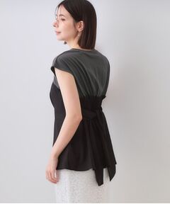 OPAQUE.CLIP / オペーク ドット クリップ カットソー | ビスチェドッキングカットソー【洗濯機洗い可】