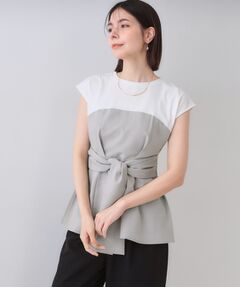 OPAQUE.CLIP / オペーク ドット クリップ カットソー | ビスチェドッキングカットソー【洗濯機洗い可】