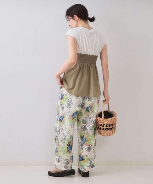 OPAQUE.CLIP / オペーク ドット クリップ カットソー | ビスチェドッキングカットソー【洗濯機洗い可】 | 詳細11