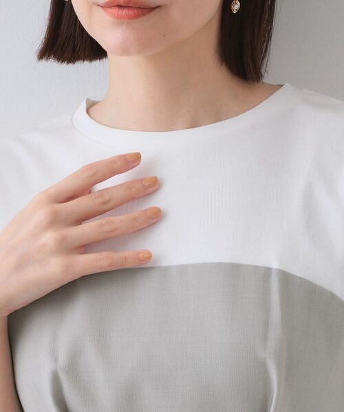 OPAQUE.CLIP / オペーク ドット クリップ カットソー | ビスチェドッキングカットソー【洗濯機洗い可】 | 詳細16