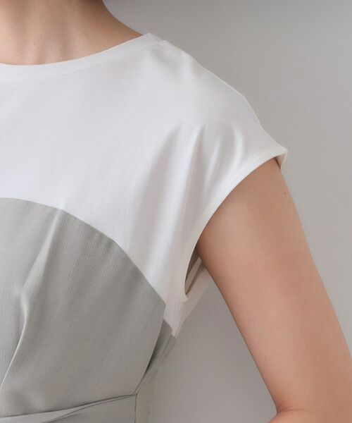 OPAQUE.CLIP / オペーク ドット クリップ カットソー | ビスチェドッキングカットソー【洗濯機洗い可】 | 詳細17