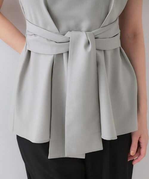 OPAQUE.CLIP / オペーク ドット クリップ カットソー | ビスチェドッキングカットソー【洗濯機洗い可】 | 詳細20