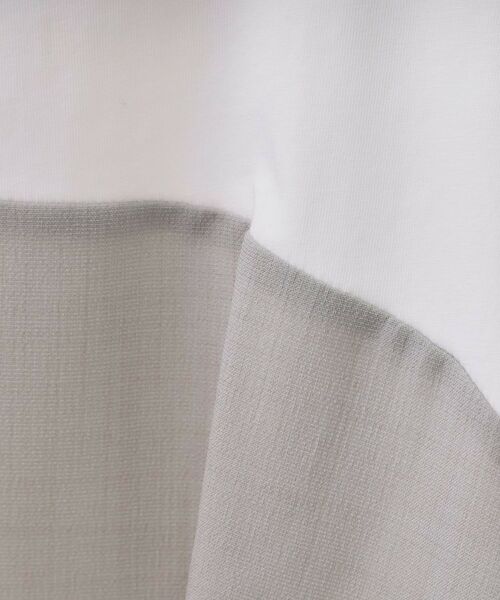 OPAQUE.CLIP / オペーク ドット クリップ カットソー | ビスチェドッキングカットソー【洗濯機洗い可】 | 詳細4