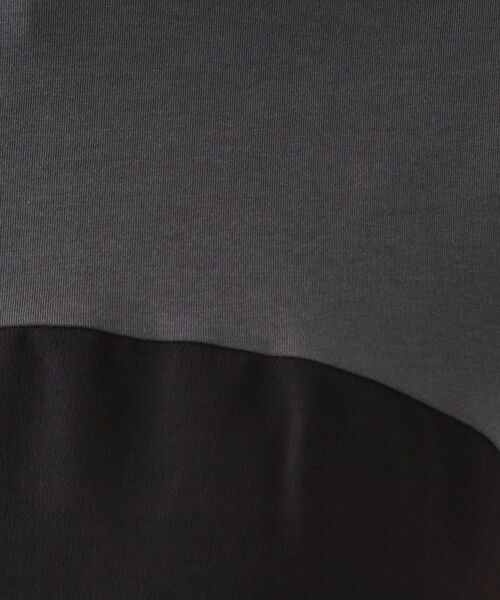 OPAQUE.CLIP / オペーク ドット クリップ カットソー | ビスチェドッキングカットソー【洗濯機洗い可】 | 詳細8