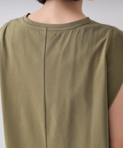 OPAQUE.CLIP / オペーク ドット クリップ カットソー | ボクシーノースリーブカットソー【洗濯機洗い可】 | 詳細18