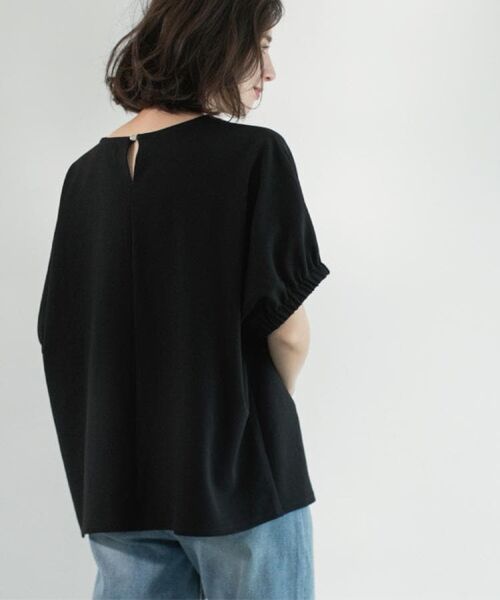 OPAQUE.CLIP / オペーク ドット クリップ カットソー | ギャザードルマンスリーブトップス【UV/吸水速乾/洗濯機洗い可】 | 詳細10