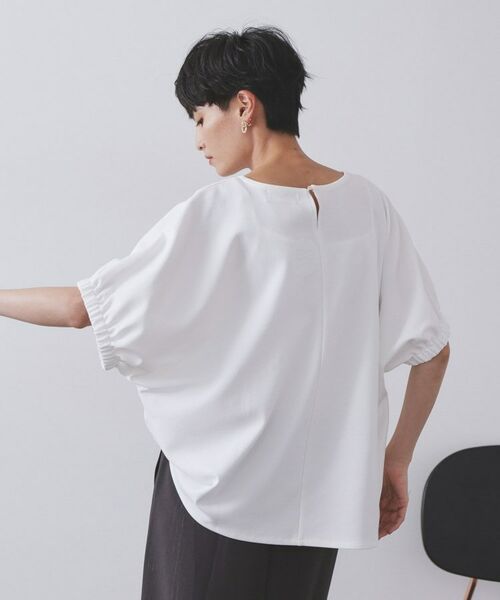 OPAQUE.CLIP / オペーク ドット クリップ カットソー | ギャザードルマンスリーブトップス【UV/吸水速乾/洗濯機洗い可】 | 詳細29