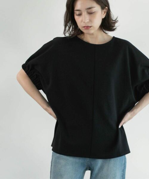 OPAQUE.CLIP / オペーク ドット クリップ カットソー | ギャザードルマンスリーブトップス【UV/吸水速乾/洗濯機洗い可】 | 詳細7