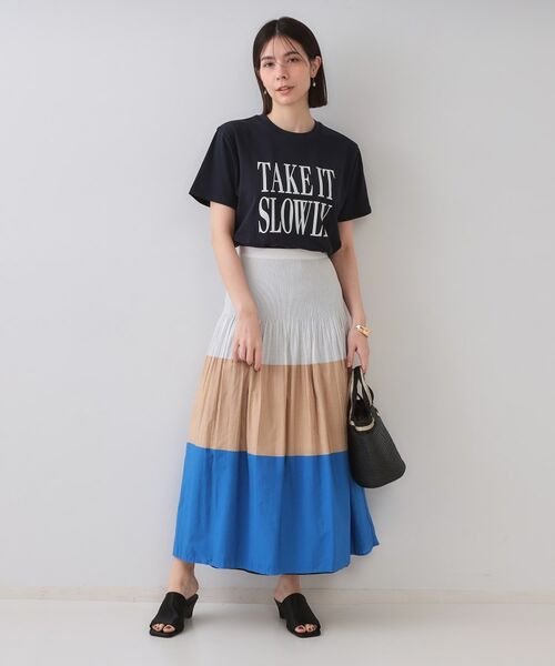 OPAQUE.CLIP / オペーク ドット クリップ Tシャツ | ロゴプリントTシャツ【洗濯機洗い可】 | 詳細10