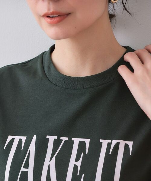 OPAQUE.CLIP / オペーク ドット クリップ Tシャツ | ロゴプリントTシャツ【洗濯機洗い可】 | 詳細16