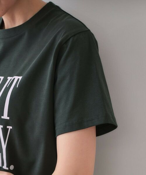 OPAQUE.CLIP / オペーク ドット クリップ Tシャツ | ロゴプリントTシャツ【洗濯機洗い可】 | 詳細17