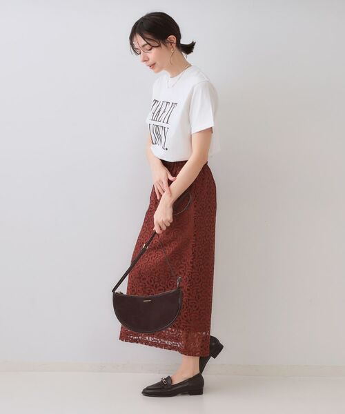 OPAQUE.CLIP / オペーク ドット クリップ Tシャツ | ロゴプリントTシャツ【洗濯機洗い可】 | 詳細3