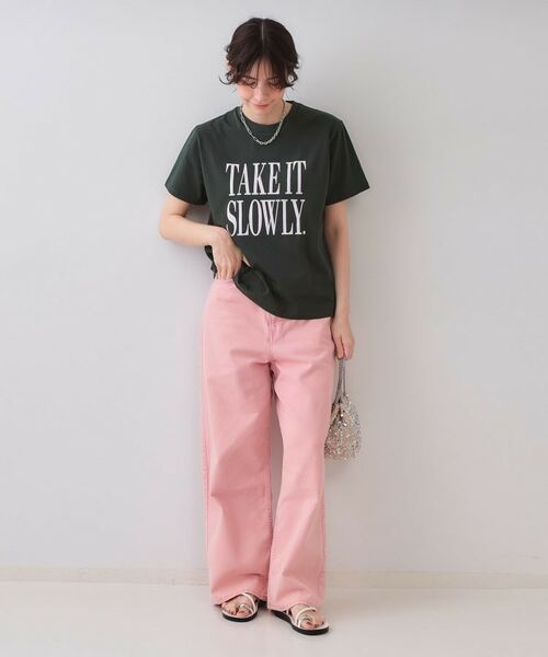 OPAQUE.CLIP / オペーク ドット クリップ Tシャツ | ロゴプリントTシャツ【洗濯機洗い可】 | 詳細6