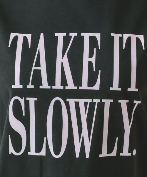 OPAQUE.CLIP / オペーク ドット クリップ Tシャツ | ロゴプリントTシャツ【洗濯機洗い可】 | 詳細8