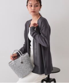 OPAQUE.CLIP / オペーク ドット クリップ カーディガン・ボレロ | ミドル丈トッパーニットカーディガン【洗濯機洗い可/接触冷感/抗ピル】