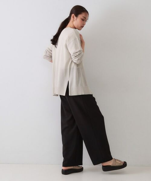 OPAQUE.CLIP / オペーク ドット クリップ カーディガン・ボレロ | ミドル丈トッパーニットカーディガン【洗濯機洗い可/接触冷感/抗ピル】 | 詳細11