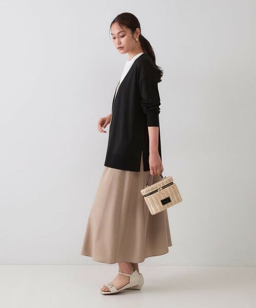 OPAQUE.CLIP / オペーク ドット クリップ カーディガン・ボレロ | ミドル丈トッパーニットカーディガン【洗濯機洗い可/接触冷感/抗ピル】 | 詳細7