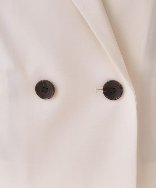 OPAQUE.CLIP / オペーク ドット クリップ ベスト | ショートテーラードジレ【接触冷感/洗濯機洗い可】 | 詳細10