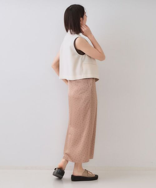 OPAQUE.CLIP / オペーク ドット クリップ ベスト | ショートテーラードジレ【接触冷感/洗濯機洗い可】 | 詳細9