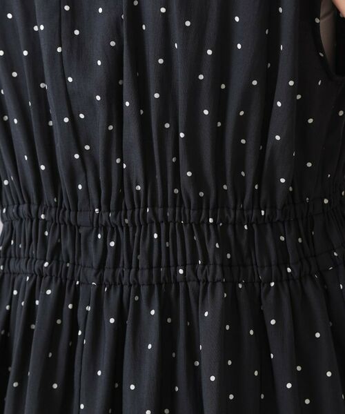 OPAQUE.CLIP / オペーク ドット クリップ ロング・マキシ丈ワンピース | ドットプリントワンピース【洗濯機洗い可】 | 詳細16