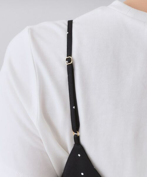 OPAQUE.CLIP / オペーク ドット クリップ ロング・マキシ丈ワンピース | ランダムドット サテンキャミワンピース【洗濯機洗い可】 | 詳細14