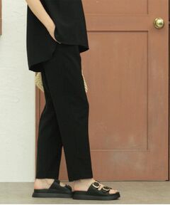 OPAQUE.CLIP / オペーク ドット クリップ パンツ | 《丈が選べる/SS-LLサイズ》美脚ストレッチイージーテーパードパンツ/セットアップ対応【防シワ/洗濯機洗い可/抗ピル】