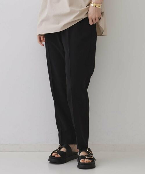 OPAQUE.CLIP / オペーク ドット クリップ パンツ | 《丈が選べる/SS-LLサイズ》美脚ストレッチイージーテーパードパンツ/セットアップ対応【防シワ/洗濯機洗い可/抗ピル】 | 詳細22