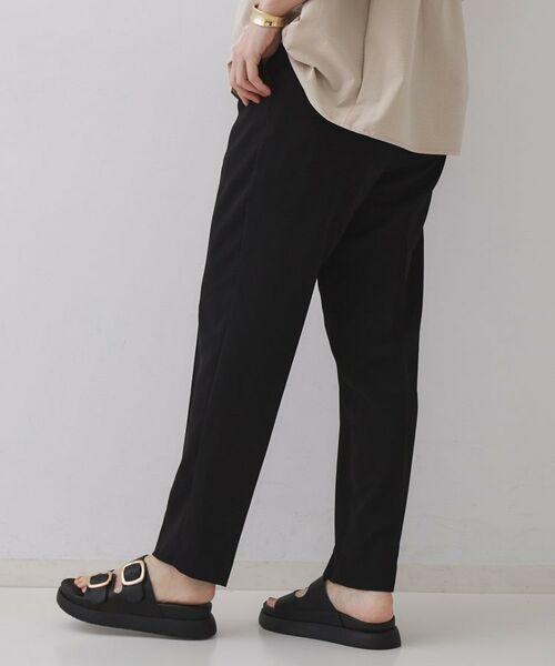 OPAQUE.CLIP / オペーク ドット クリップ パンツ | 《丈が選べる/SS-LLサイズ》美脚ストレッチイージーテーパードパンツ/セットアップ対応【防シワ/洗濯機洗い可/抗ピル】 | 詳細23