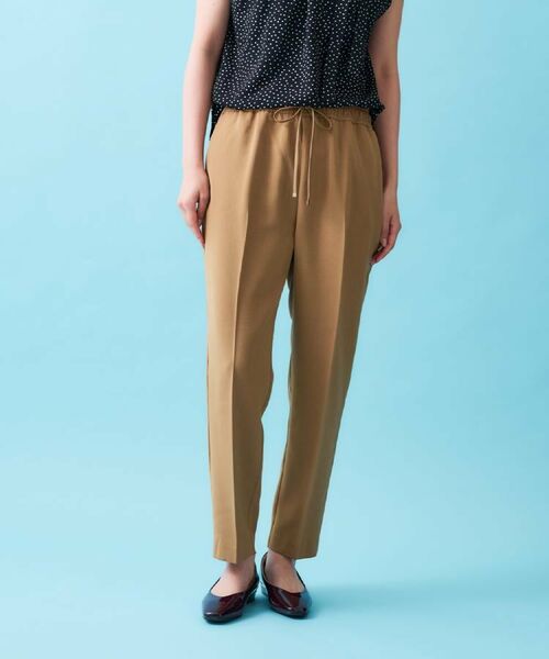 OPAQUE.CLIP / オペーク ドット クリップ パンツ | 《丈が選べる/SS-LLサイズ》美脚ストレッチイージーテーパードパンツ/セットアップ対応【防シワ/洗濯機洗い可/抗ピル】 | 詳細27