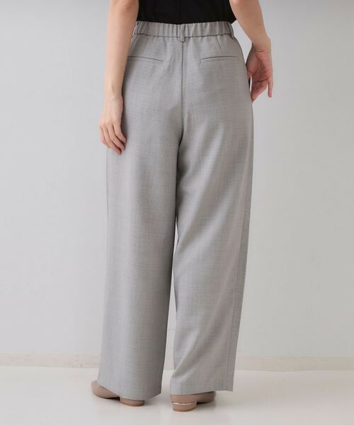 OPAQUE.CLIP / オペーク ドット クリップ パンツ | リネンライクタックワイドパンツ【洗濯機洗い可】 | 詳細11