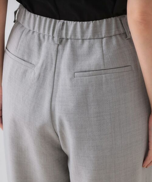 OPAQUE.CLIP / オペーク ドット クリップ パンツ | リネンライクタックワイドパンツ【洗濯機洗い可】 | 詳細13