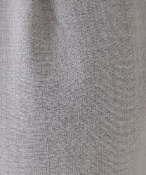 OPAQUE.CLIP / オペーク ドット クリップ パンツ | リネンライクタックワイドパンツ【洗濯機洗い可】 | 詳細4